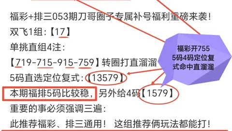 【彩运亨通】今日排列三2026033独家杀号定胆，战绩辉煌，稳中求胜！